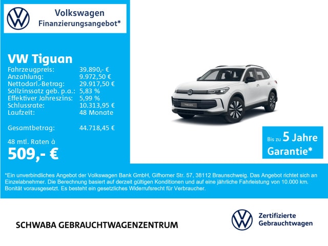 Volkswagen Tiguan 2.0 TDI DSG