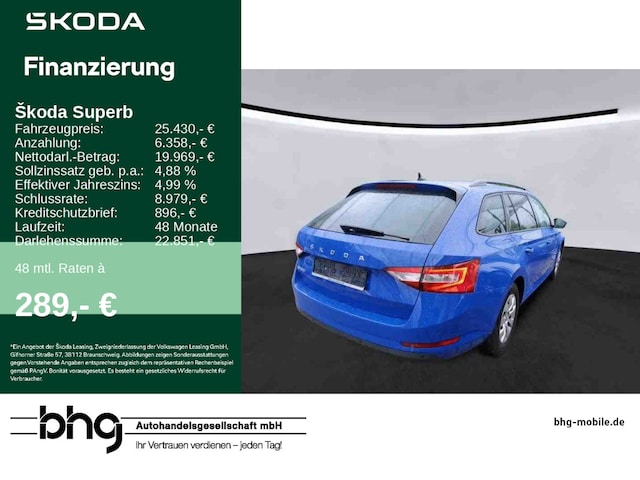 Skoda Superb 1.5 TSI Active Combi