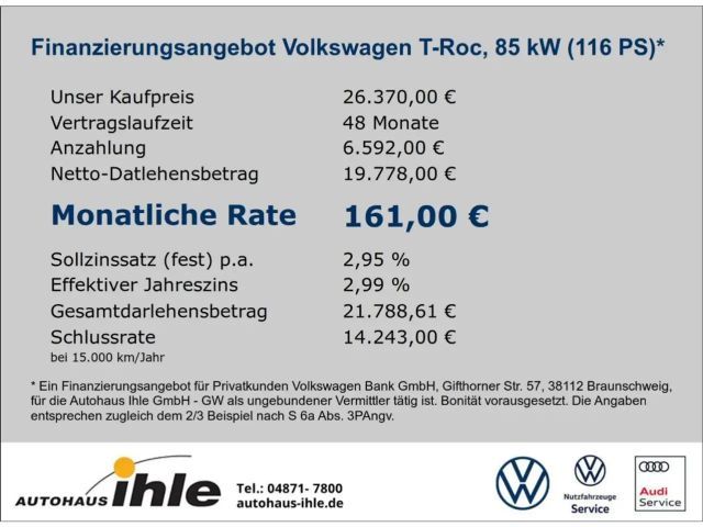 Volkswagen T-Roc Life
