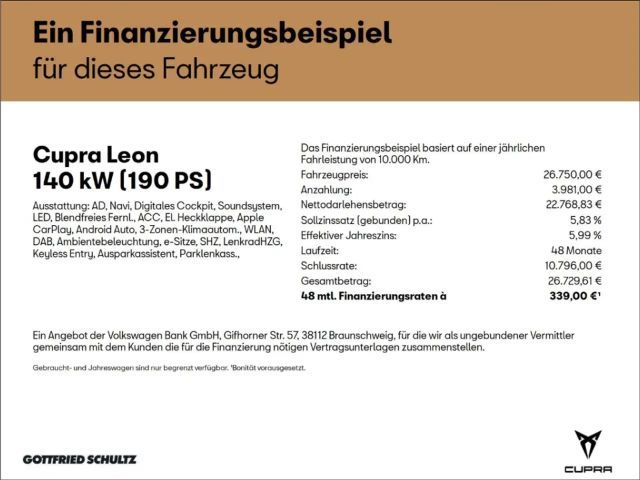 Cupra Leon DSG Sportstourer