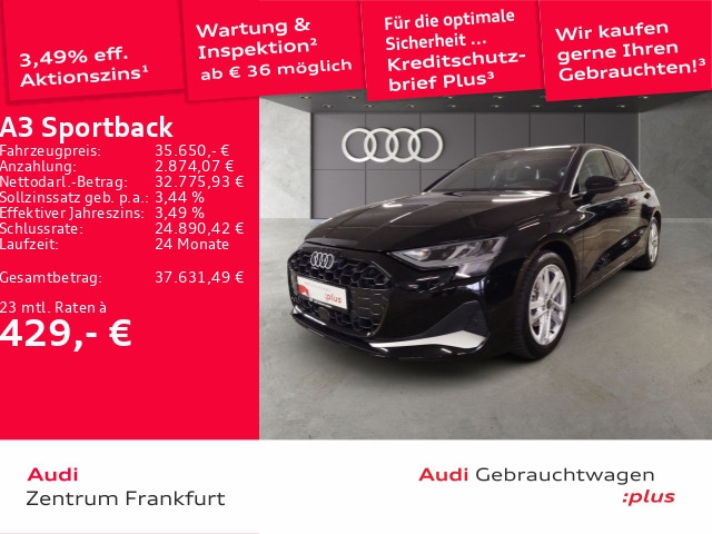 Audi A3 35 TDI S-Tronic Sportback