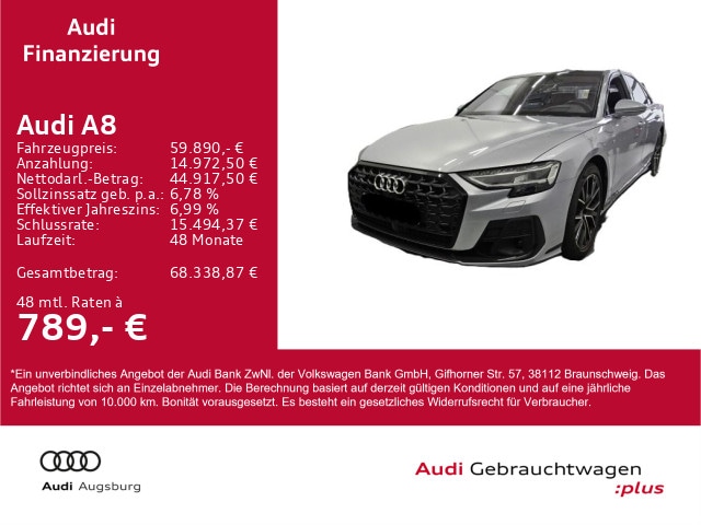 Audi A8 55 TFSI Quattro