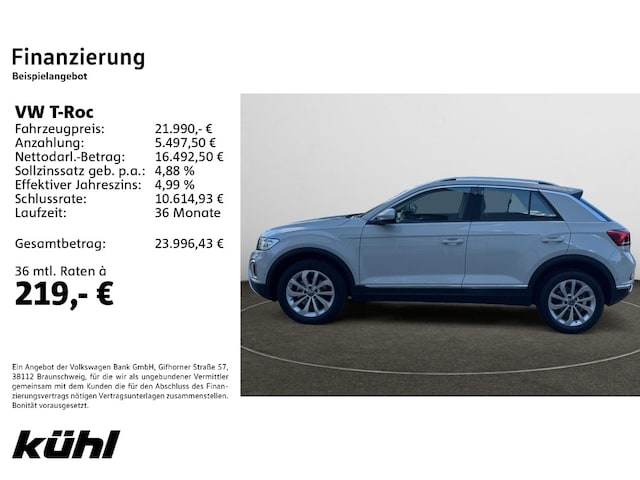 Volkswagen T-Roc 1.0 TSI Style