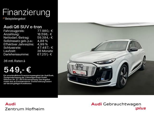 Audi Q6 e-tron Quattro S-Line