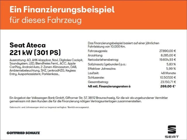 Seat Ateca 2.0 TSI DSG