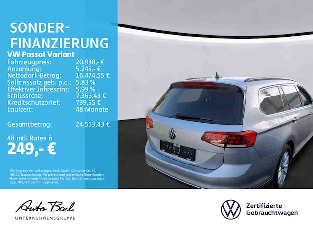 Volkswagen Passat 2.0 TDI Business DSG Variant