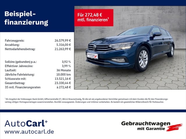Volkswagen Passat 2.0 TDI DSG Variant