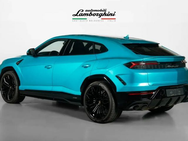 Lamborghini Urus SE  Blu Uranus, Style Pack High Gloss Black