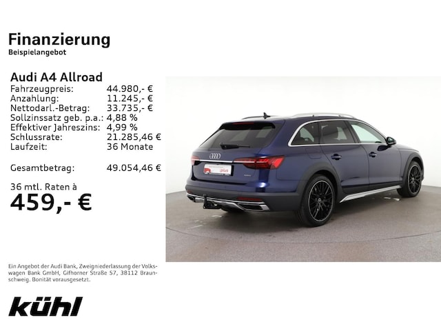 Audi A4 allroad 45 TFSI Quattro S-Tronic