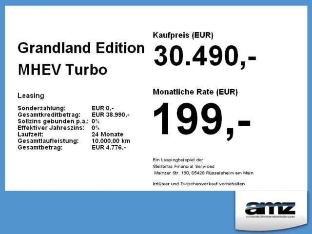 Opel Grandland X Edition