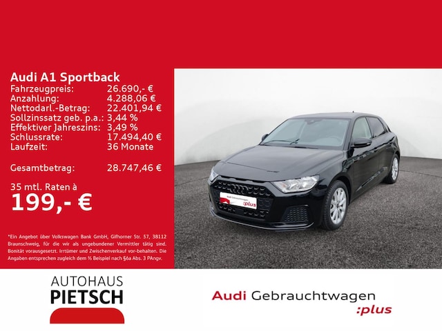 Audi A1 30 TFSI S-Tronic Sportback
