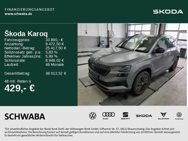 Skoda Karoq 2.0 TDI 4x4 Sportline