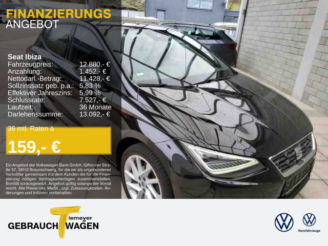 Seat Ibiza 1.0 TGI FR-lijn