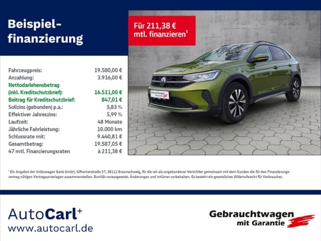 Volkswagen Taigo 1.0 TSI IQ.Drive