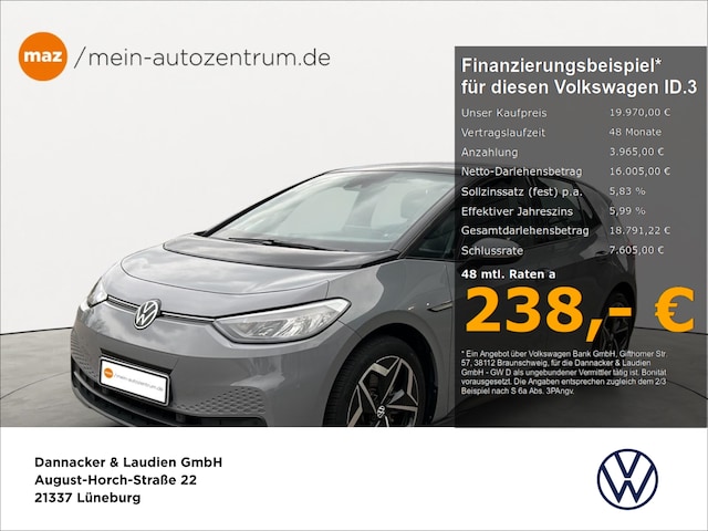 Volkswagen ID.3 55 kWh Performance Pure