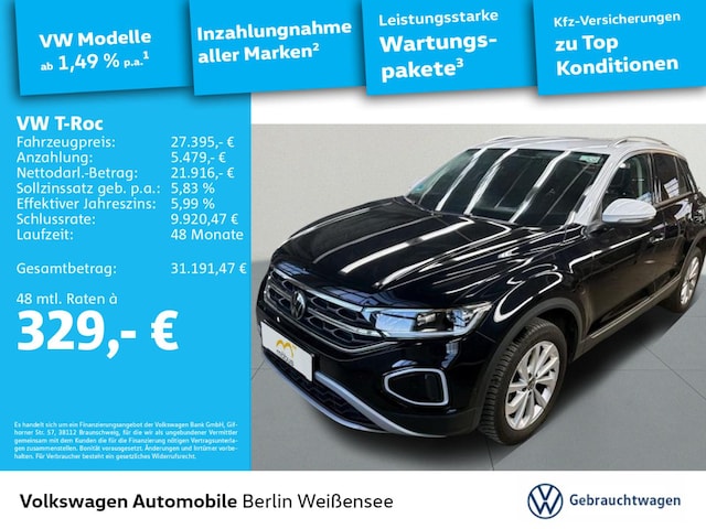 Volkswagen T-Roc 2.0 TDI Style