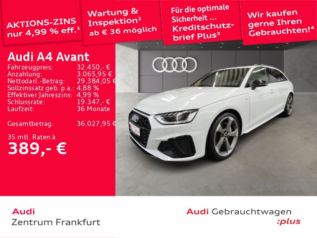 Audi A4 40 TFSI Avant Quattro S-Tronic