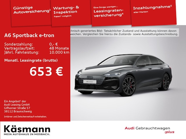 Audi A6 e-tron Performance Sportback