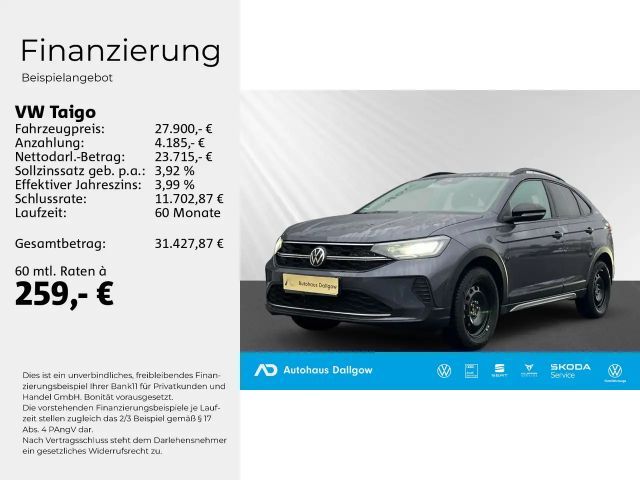 Volkswagen Taigo 1.0 TSI DSG