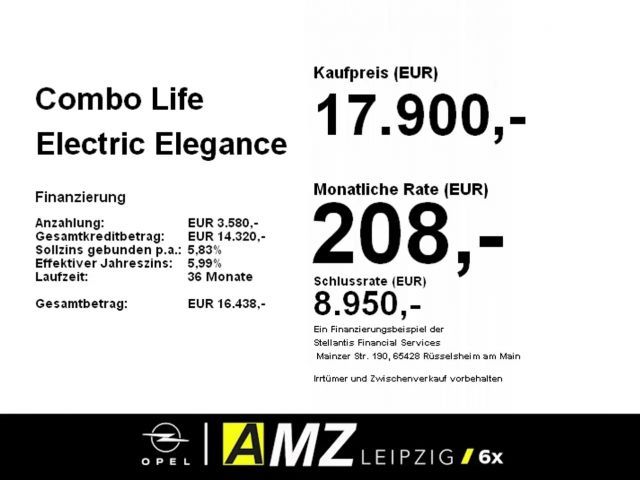 Opel Combo Elegance Life