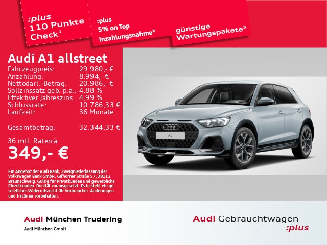 Audi A1 30 TFSI Allstreet S-Tronic