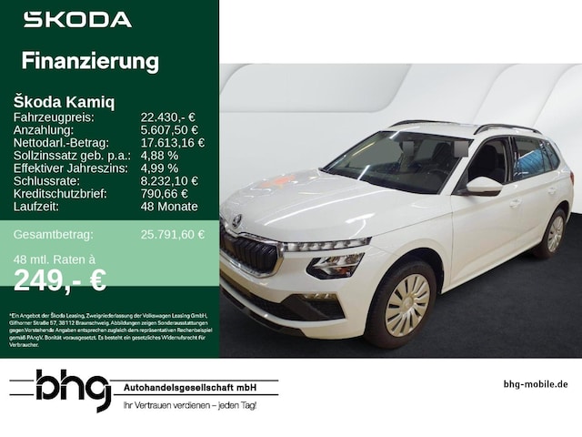 Skoda Kamiq Kamiq Essence 1,0 TSI  7-Gang