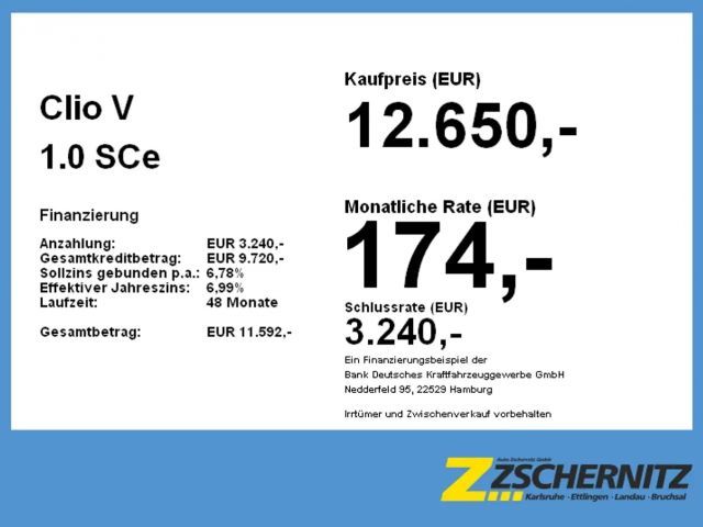 Renault Clio Business Line SCe 65