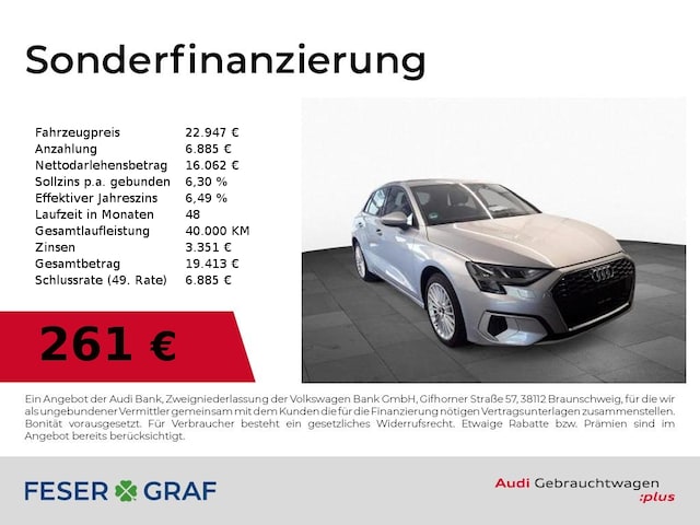 Audi A3 35 TDI Sportback