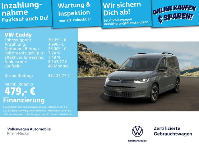 Volkswagen Caddy 1.5 TSI Life