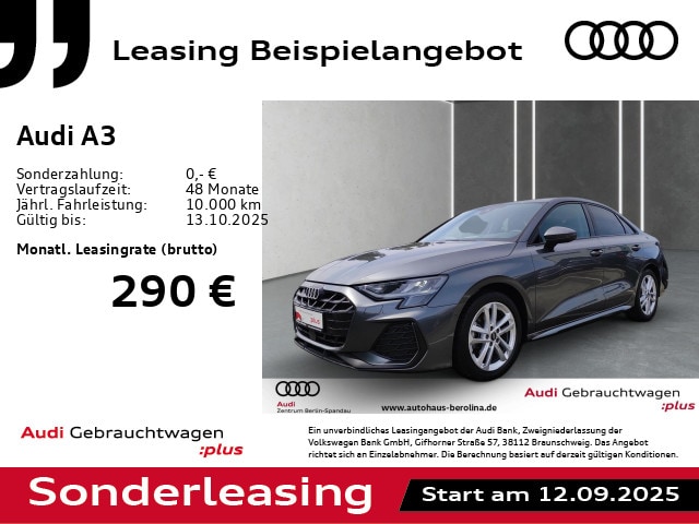 Audi A3 S-Line S-Tronic Sedan