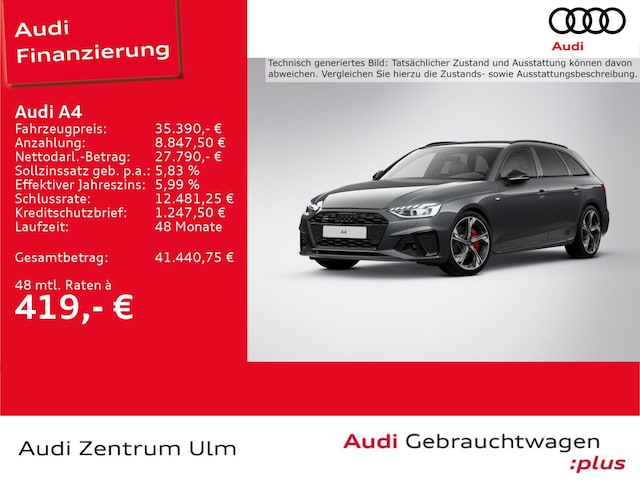 Audi A4 40 TDI Avant Quattro S-Line S-Tronic