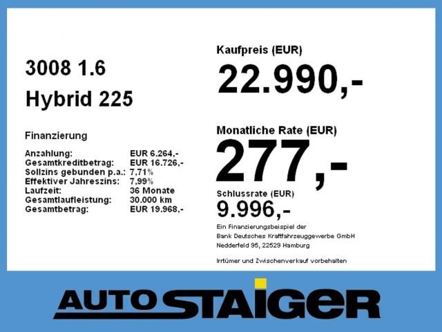 Peugeot 3008 Allure Pack Hybrid