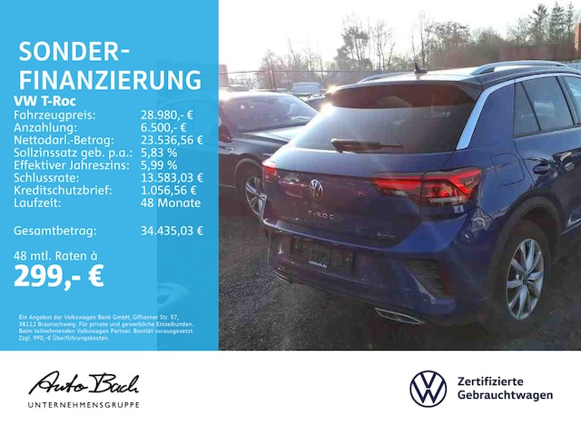 Volkswagen T-Roc 2.0 TSI DSG R-Line