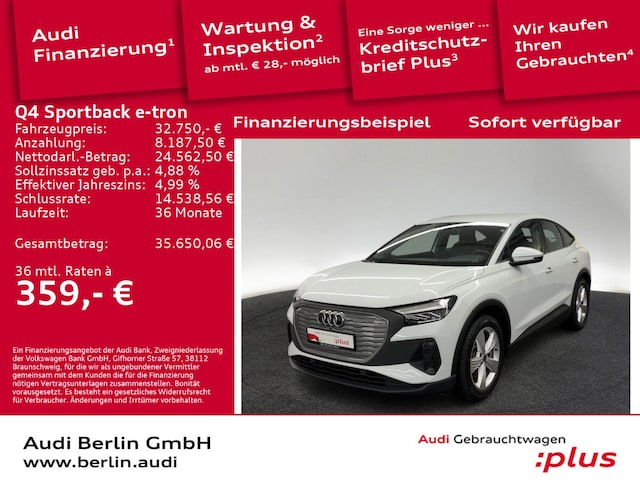 Audi Q4 e-tron 40 Sportback