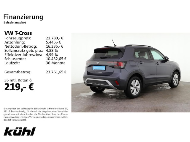 Volkswagen T-Cross 1.0 TSI Life