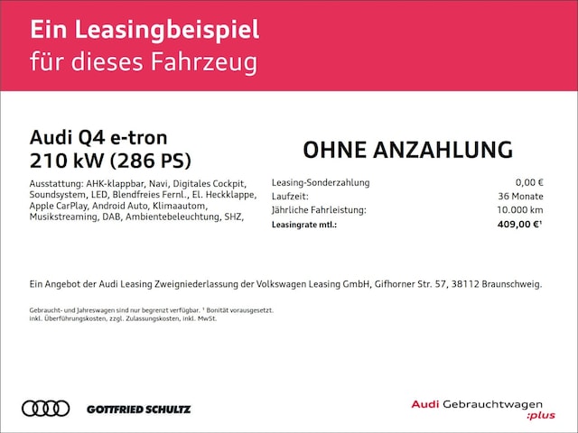 Audi Q4 e-tron SUV 45 e-tron Audi Q4 e-tron