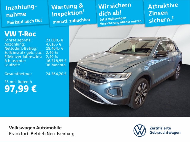 Volkswagen T-Roc 1.0 TSI