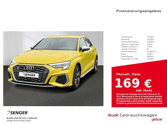 Audi S3 Quattro S-Tronic Sportback