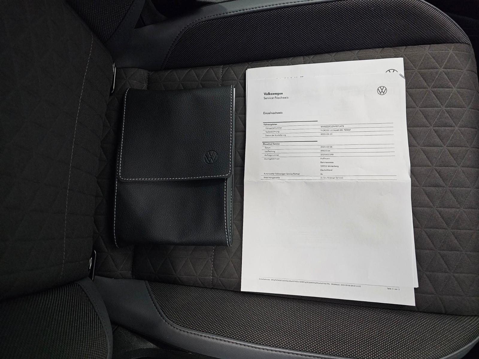 Volkswagen T-Cross 1.0 TSI Style