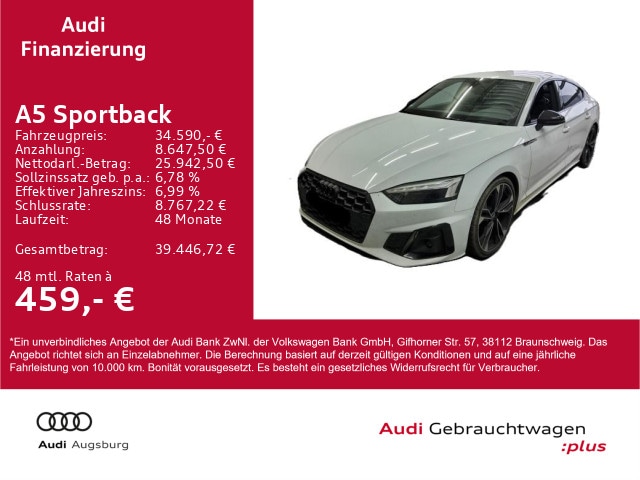 Audi A5 40 TDI Quattro S-Tronic Sportback