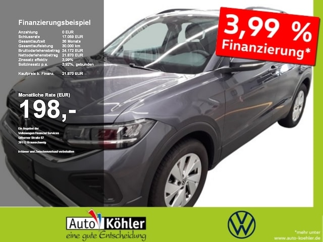 Volkswagen T-Cross TSi CarPlay+ACC+LED+Navi+Virt+PDC