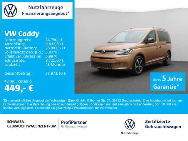 Volkswagen Caddy 1.5 TSI DSG Style
