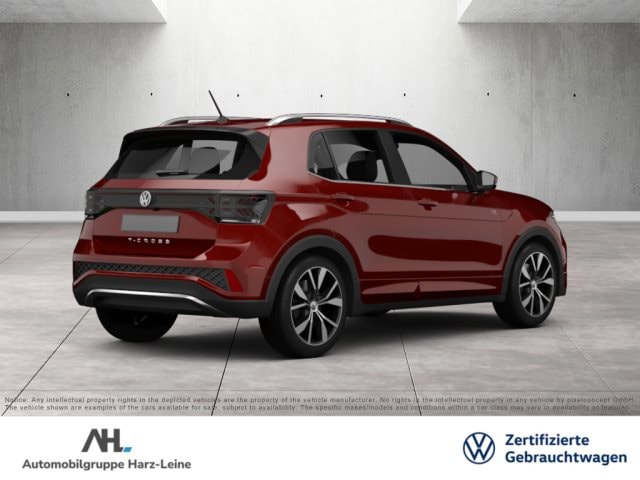 Volkswagen T-Cross TSI+ALU 16''+ACC+LED+TRAVEL ASSIST+NAVI+KLIMA+APP CONNECT+KLIMA