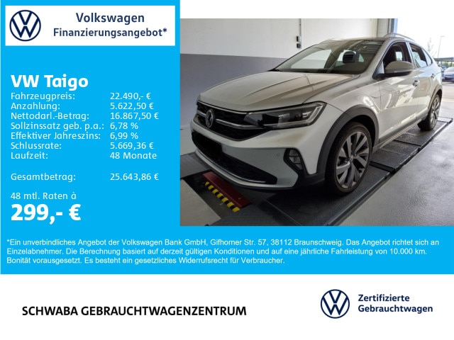 Volkswagen Taigo 1.0 TSI DSG Style