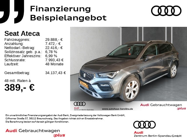 Seat Ateca 2.0 TDI DSG