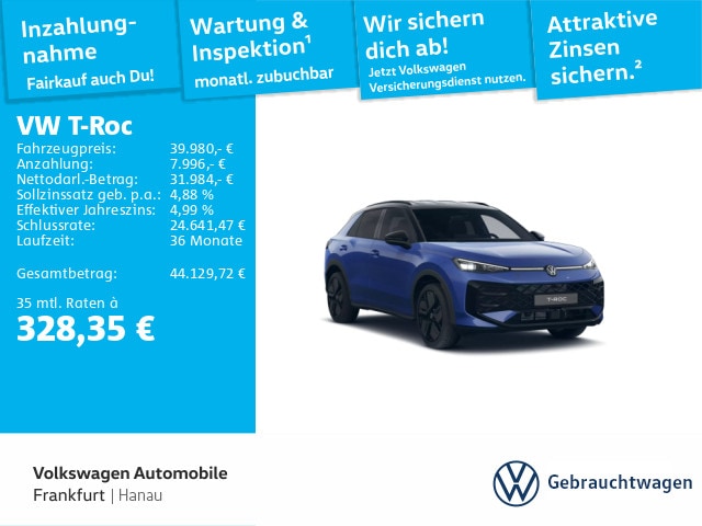 Volkswagen T-Roc DSG IQ.Drive R-Line