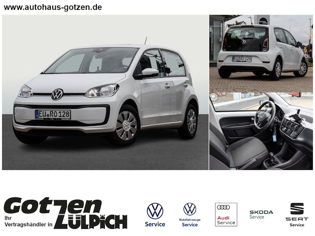 Volkswagen up! up! 1.0 Fahrerassistenzpaket Rear View Klima PDC