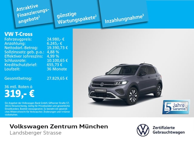 Volkswagen T-Cross 1.0 TSI DSG