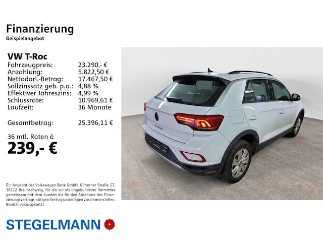 Volkswagen T-Roc 1.5 TSI Life