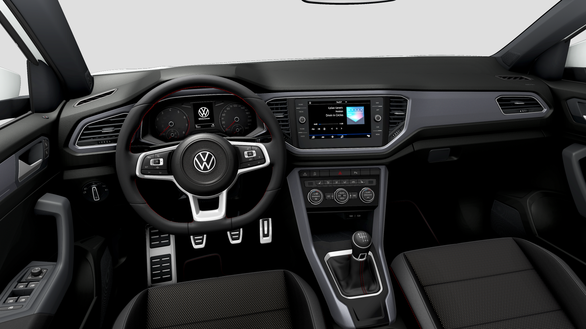 Volkswagen T-Roc R-Line LED Kamera ACC Climatronic Sitzhzg.